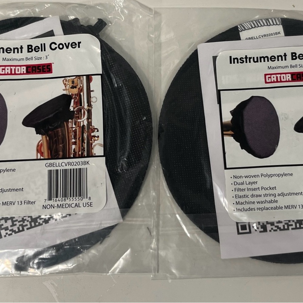 Instrument Bell Cover 2 Pack Gator Cases,  3"